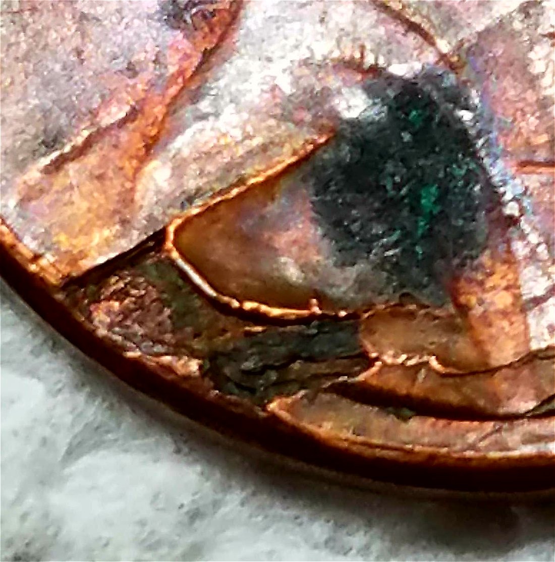 1984-P-Lincoln-Cent-Lamination-Or-De-Lamination-On-Obverse?